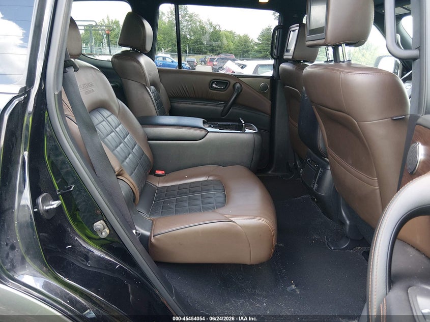 2018 Nissan Armada VIN JN8AY2NEXJ9734112 IAAI salvage auction — FRONT END, Salvage (Ohio), sold $8,800 on 2026-07-22 (photo 8)
