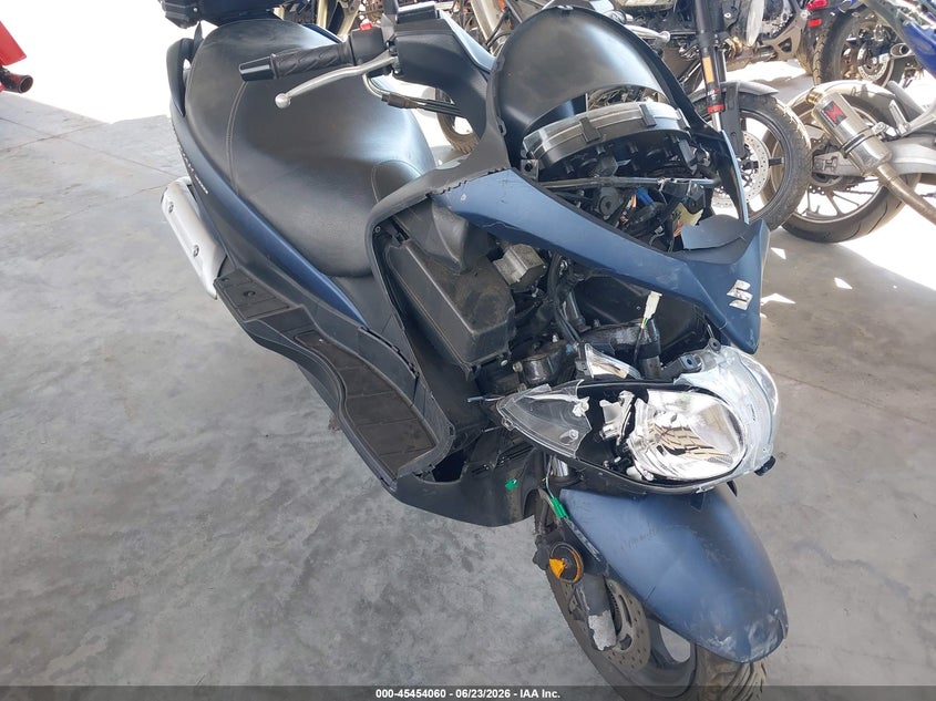 2022 Suzuki VIN MLCCH41AZN1600128 IAAI salvage auction — FRONT END, Salvage Title, sold $75 on 2026-07-15 (photo 1)