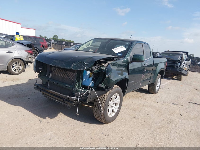 2015 Chevrolet Colorado VIN 1GCHSBE3XF1223497 IAAI salvage auction — FRONT END, Salvage (Texas), sold $2,600 on 2026-08-01 (photo 2)