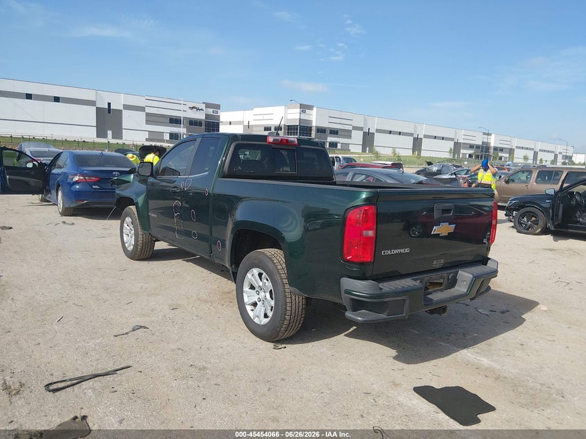 2015 Chevrolet Colorado VIN 1GCHSBE3XF1223497 IAAI salvage auction — FRONT END, Salvage (Texas), sold $2,600 on 2026-08-01 (photo 3)