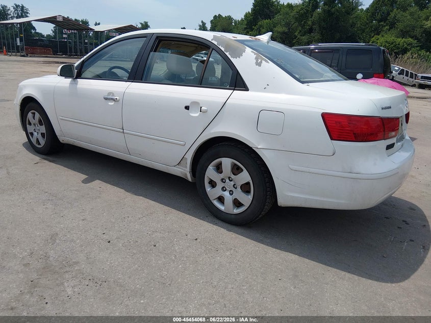 2009 Hyundai Sonata VIN 5NPET46CX9H459199 IAAI salvage auction — NORMAL WEAR, Clear (Arkansas), sold $450 on 2026-07-16 (photo 3)