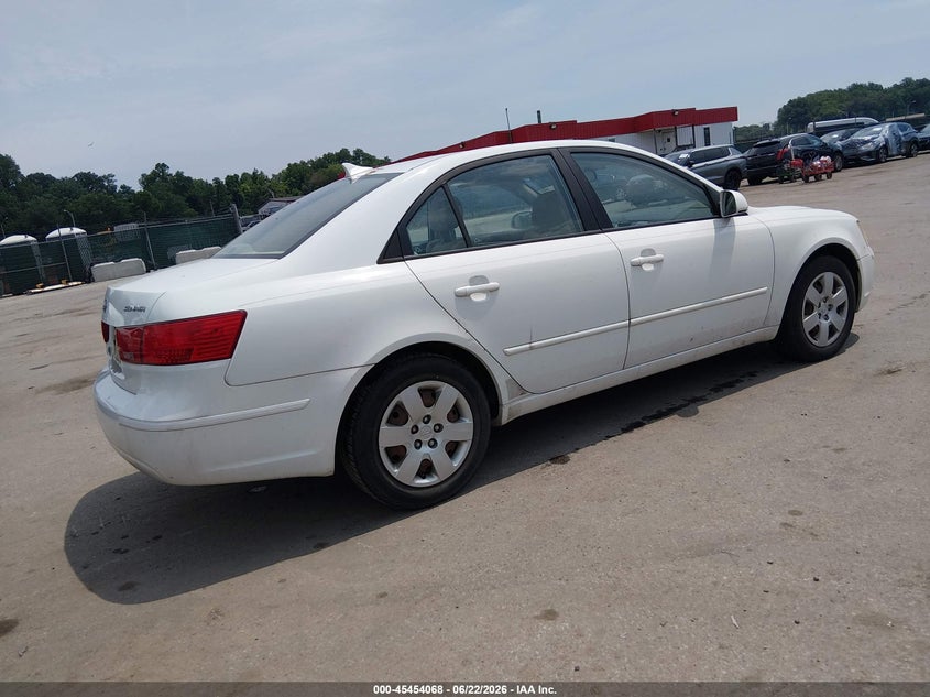 2009 Hyundai Sonata VIN 5NPET46CX9H459199 IAAI salvage auction — NORMAL WEAR, Clear (Arkansas), sold $450 on 2026-07-16 (photo 4)