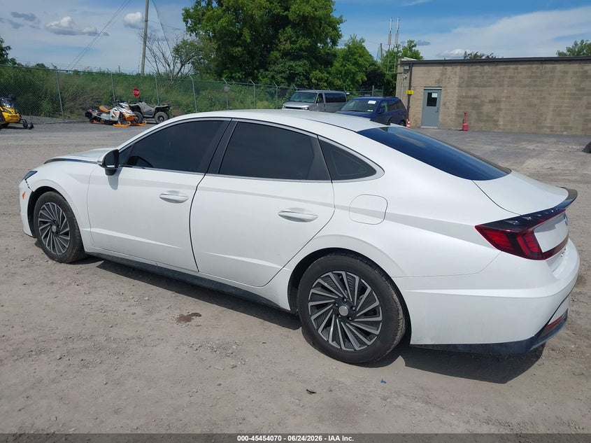 2021 Hyundai Sonata VIN KMHL34JJ7MA035987 IAAI salvage auction — FRONT END, Mv-907A (New York), sold $4,000 on 2026-07-25 (photo 3)
