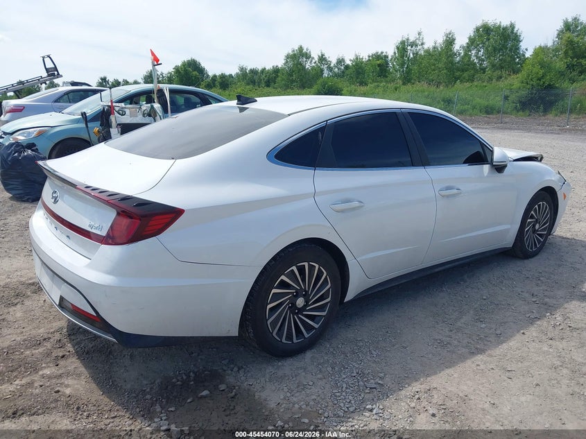 2021 Hyundai Sonata VIN KMHL34JJ7MA035987 IAAI salvage auction — FRONT END, Mv-907A (New York), sold $4,000 on 2026-07-25 (photo 4)