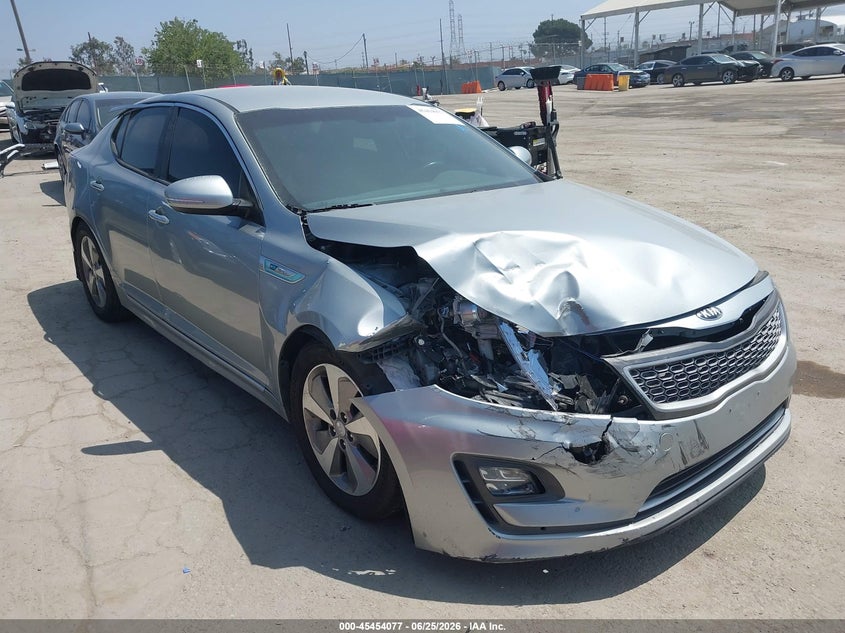 2015 Kia Optima VIN KNAGN4AD5F5084253 IAAI salvage auction — FRONT END, Salvage (California), sold $725 on 2026-07-08 (photo 1)