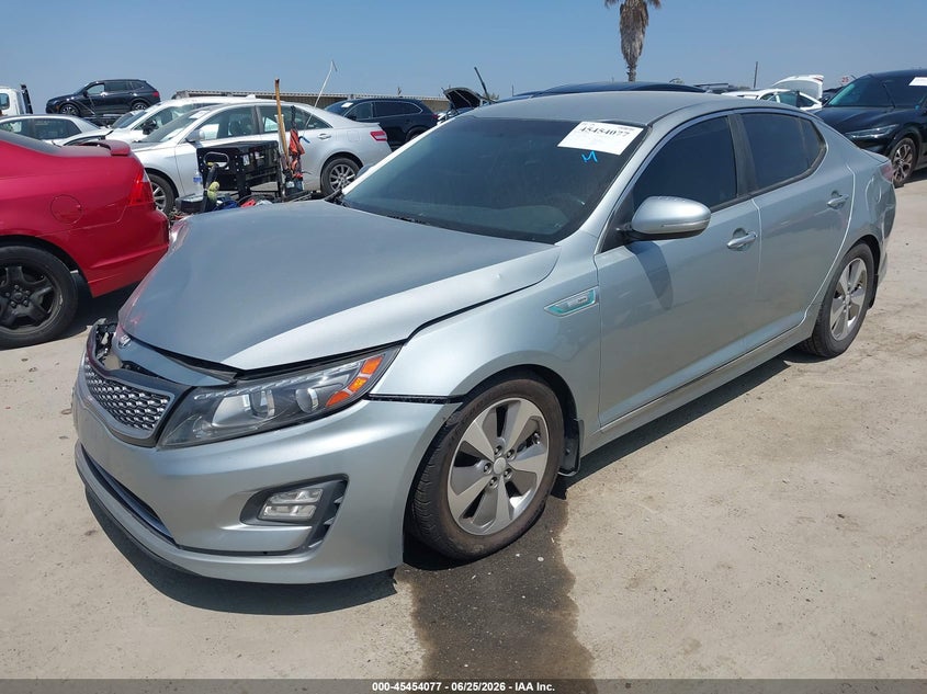 2015 Kia Optima VIN KNAGN4AD5F5084253 IAAI salvage auction — FRONT END, Salvage (California), sold $725 on 2026-07-08 (photo 2)