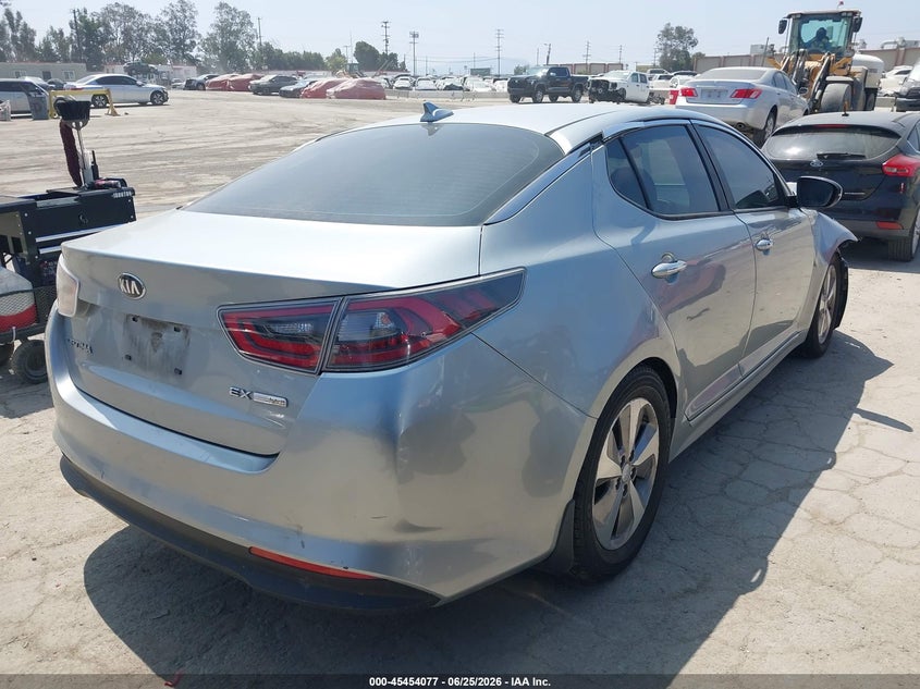 2015 Kia Optima VIN KNAGN4AD5F5084253 IAAI salvage auction — FRONT END, Salvage (California), sold $725 on 2026-07-08 (photo 4)