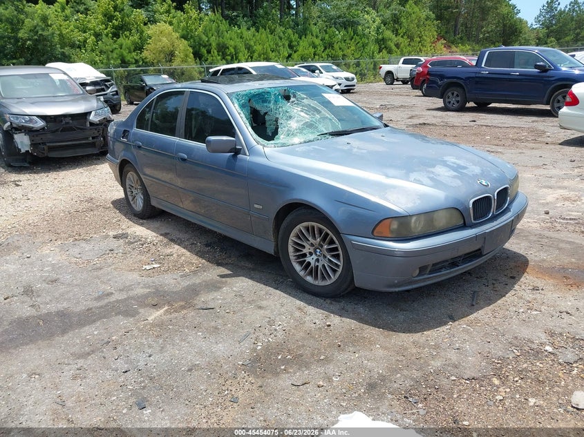 2003 BMW 5 series VIN WBADT63403CK28753 IAAI salvage auction — FRONT END, Salvage (Mississippi), sold $350 on 2026-07-15 (photo 1)