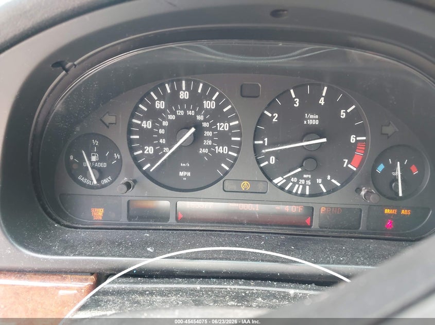 2003 BMW 5 series VIN WBADT63403CK28753 IAAI salvage auction — FRONT END, Salvage (Mississippi), sold $350 on 2026-07-15 (photo 7)