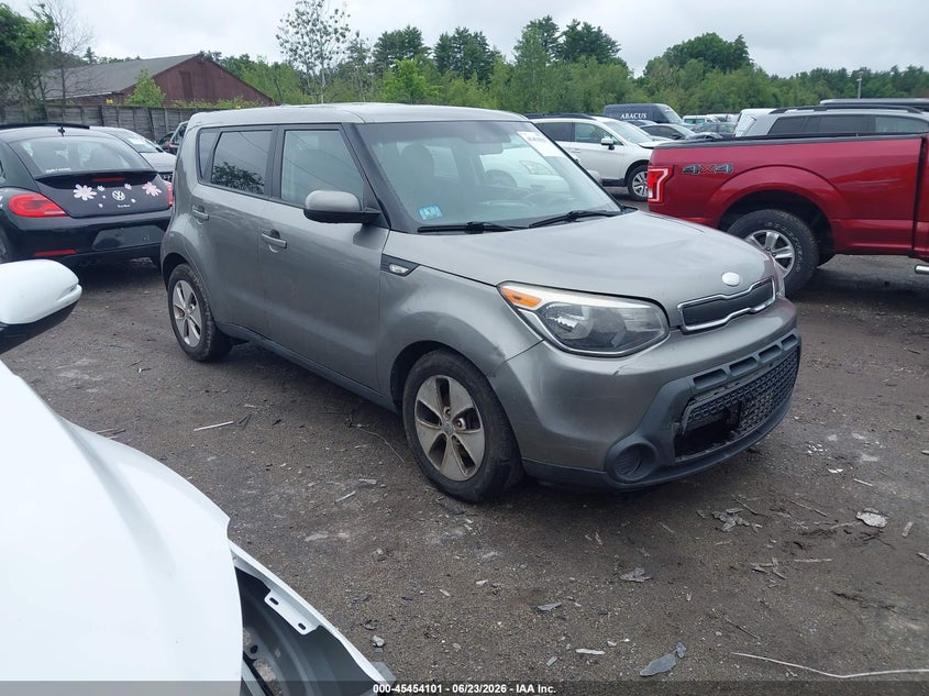 2014 Kia Soul VIN KNDJN2A28E7016513 IAAI salvage auction — NORMAL WEAR, Clear (Massachusetts), sold $750 on 2026-07-24 (photo 1)