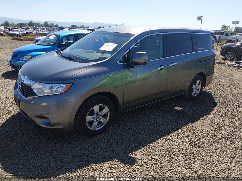 2015 Nissan Quest VIN JN8AE2KP5F9130392 IAAI salvage auction — NORMAL WEAR, Peddle Clear Public-Restricted (Oregon), sold $300 on 2026-07-29 (photo 2)