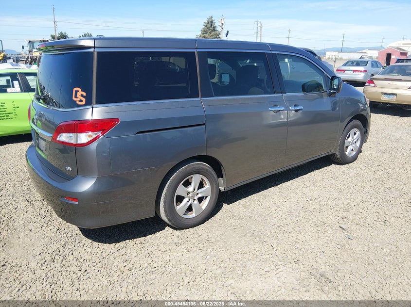 2015 Nissan Quest VIN JN8AE2KP5F9130392 IAAI salvage auction — NORMAL WEAR, Peddle Clear Public-Restricted (Oregon), sold $300 on 2026-07-29 (photo 4)