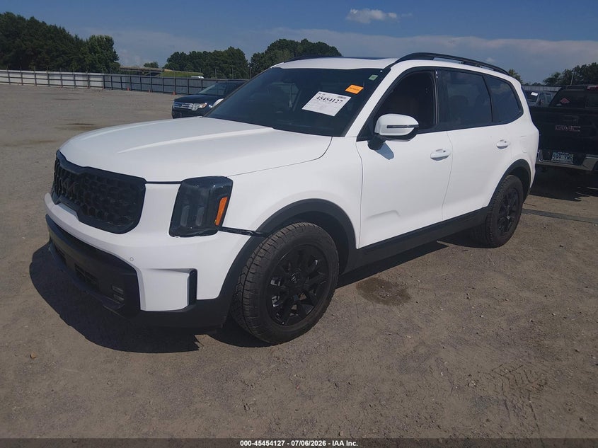 2025 Kia Telluride VIN 5XYP5DGC4SG691120 IAAI salvage auction — SIDE, Salvage (Arkansas), sold $22,300 on 2026-08-01 (photo 2)