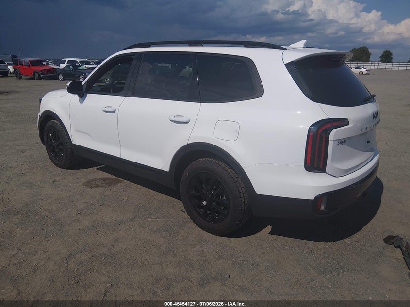 2025 Kia Telluride VIN 5XYP5DGC4SG691120 IAAI salvage auction — SIDE, Salvage (Arkansas), sold $22,300 on 2026-08-01 (photo 3)