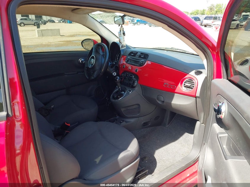 2015 Fiat 500 VIN 3C3CFFAR5FT520111 IAAI salvage auction — LEFT REAR, Salvage (Illinois), sold $300 on 2026-08-11 (photo 5)