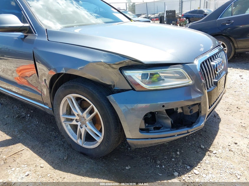 2013 Audi Q5 VIN WA1LFAFPXDA009630 IAAI salvage auction — RIGHT FRONT, Salvage Title, sold $2,500 on 2026-07-16 (photo 6)