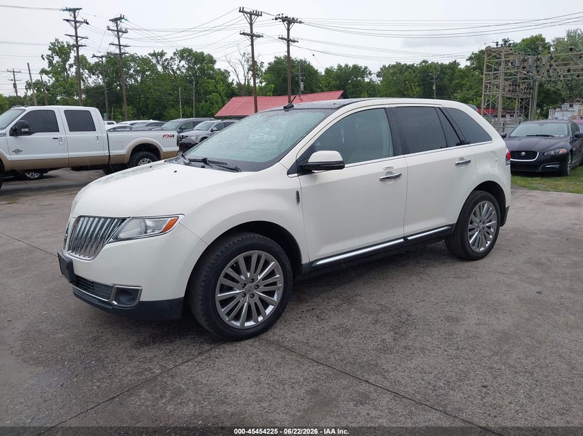 2013 Lincoln Mkx VIN 2LMDJ8JKXDBL27510 IAAI salvage auction — NORMAL WEAR, Original (Kentucky), sold $275 on 2026-07-09 (photo 2)