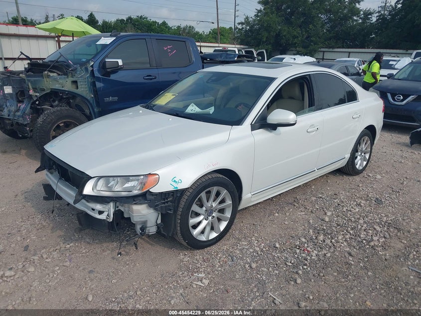 2015 Volvo S80 VIN YV126MAD2F1184595 IAAI salvage auction — FRONT END, Wait Title, sold $2,050 on 2026-08-20 (photo 2)