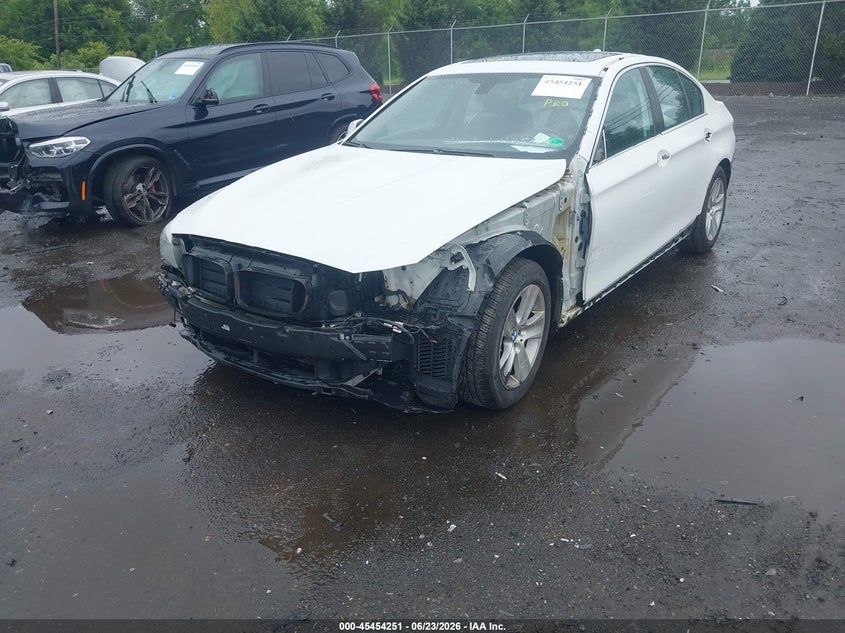 2013 BMW 5er VIN WBAXH5C52DD113973 IAAI salvage auction — FRONT END, Salvage (Virginia), sold $1,350 on 2026-07-20 (photo 6)