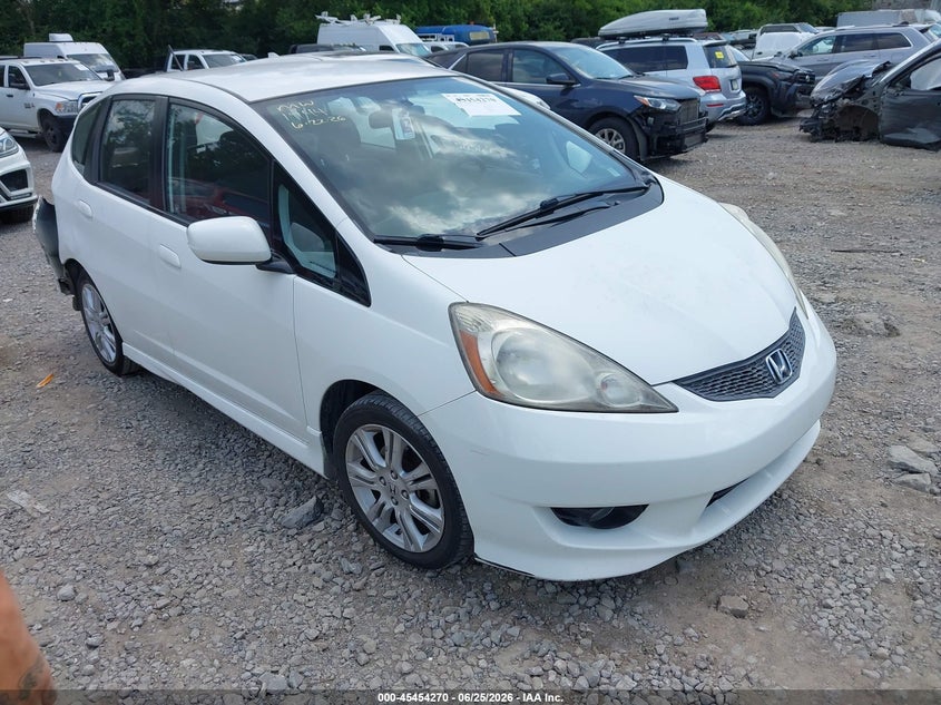 2010 Honda Fit VIN JHMGE8G45AS011944 IAAI salvage auction — REAR END, Salvage (Tennessee), sold $700 on 2026-07-23 (photo 1)