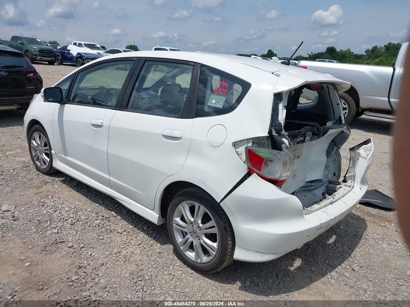 2010 Honda Fit VIN JHMGE8G45AS011944 IAAI salvage auction — REAR END, Salvage (Tennessee), sold $700 on 2026-07-23 (photo 3)