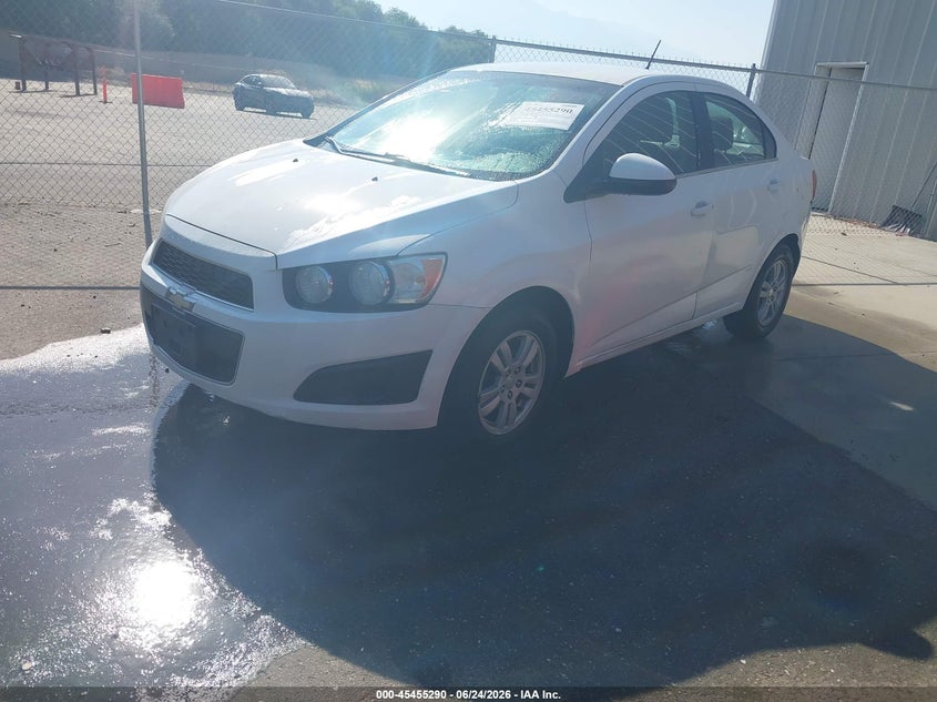 2014 Chevrolet SONIC VIN 1G1JC5SG6E4112121 IAAI salvage auction — NORMAL WEAR, Clear (Utah), sold $325 on 2026-07-09 (photo 2)