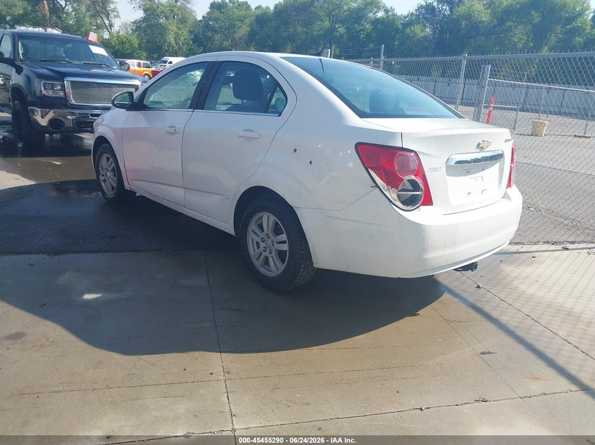 2014 Chevrolet SONIC VIN 1G1JC5SG6E4112121 IAAI salvage auction — NORMAL WEAR, Clear (Utah), sold $325 on 2026-07-09 (photo 3)