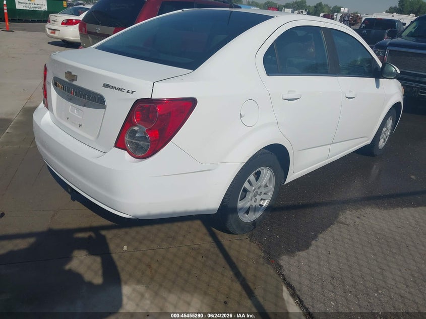 2014 Chevrolet SONIC VIN 1G1JC5SG6E4112121 IAAI salvage auction — NORMAL WEAR, Clear (Utah), sold $325 on 2026-07-09 (photo 4)