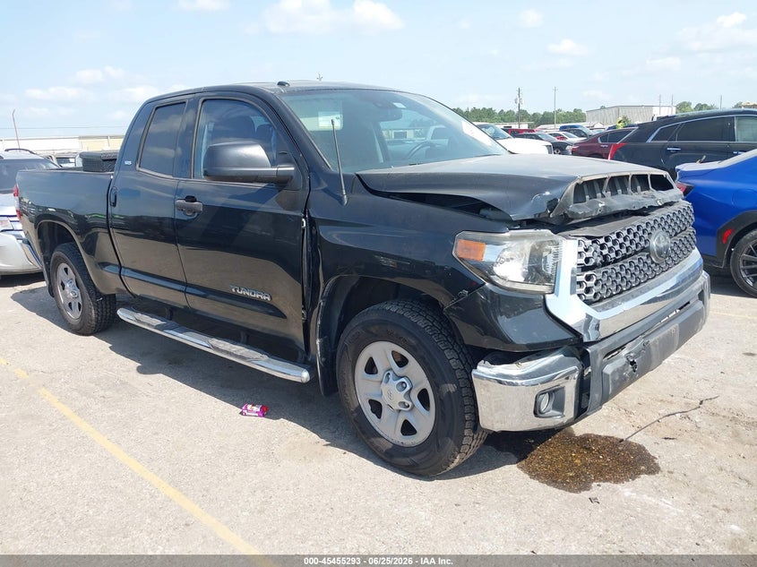 2018 Toyota Tundra VIN 5TFRM5F15JX125738 IAAI salvage auction — FRONT END, Salvage (Texas), sold $8,450 on 2026-07-29 (photo 1)