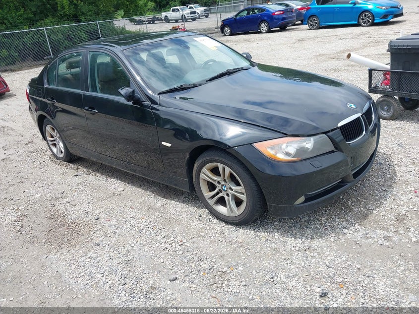 2008 BMW 3er VIN WBAVC93538K037856 IAAI salvage auction — NORMAL WEAR, Original (Ohio), sold $225 on 2026-07-28 (photo 1)
