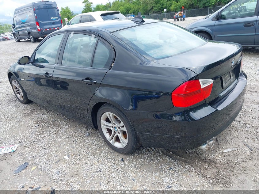 2008 BMW 3er VIN WBAVC93538K037856 IAAI salvage auction — NORMAL WEAR, Original (Ohio), sold $225 on 2026-07-28 (photo 3)