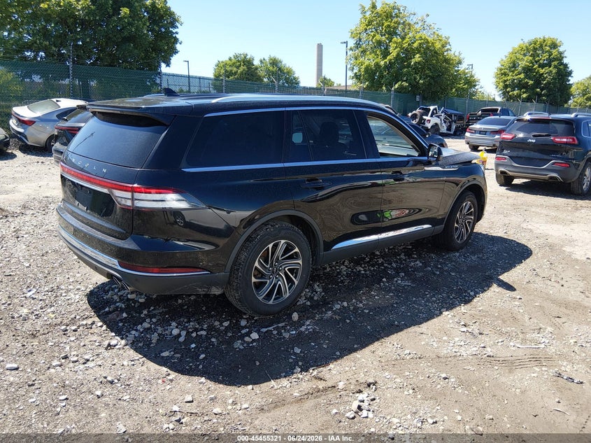 2022 Lincoln Aviator VIN 5LM5J0XC8NGL14652 IAAI salvage auction — FRONT END, Salvage Title, sold $6,000 on 2026-09-12 (photo 4)