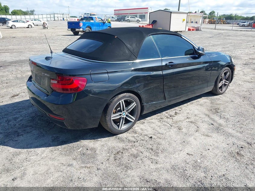 2017 BMW 2er VIN WBA2K9C35HV647650 IAAI salvage auction — LEFT & RIGHT, Salvage Title, sold $2,200 on 2026-08-13 (photo 4)
