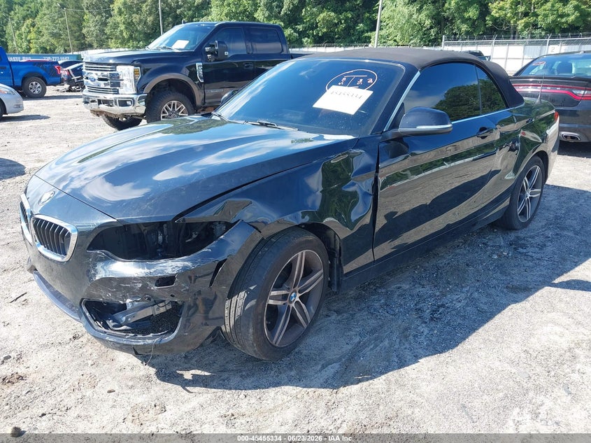 2017 BMW 2er VIN WBA2K9C35HV647650 IAAI salvage auction — LEFT & RIGHT, Salvage Title, sold $2,200 on 2026-08-13 (photo 6)