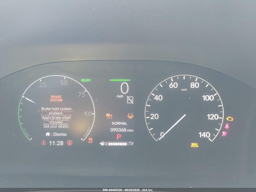 2024 Honda Cr-v VIN 5J6RS6H8XRL014525 IAAI salvage auction — FRONT END, Mv-907A (New York), sold $9,700 on 2026-07-29 (photo 7)