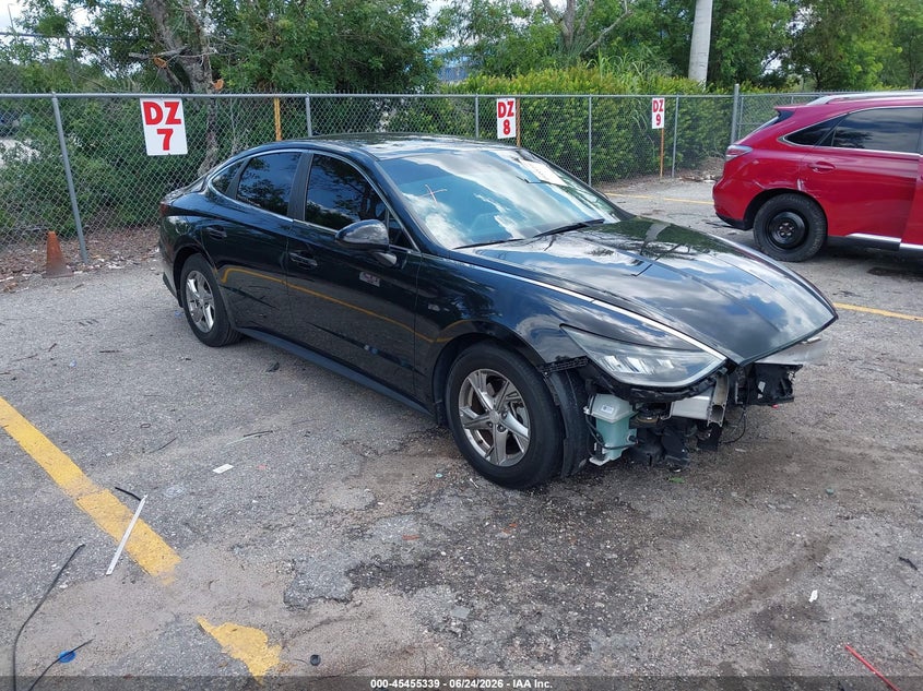 2022 Hyundai Sonata VIN 5NPEG4JAXNH141359 IAAI salvage auction — FRONT END, Salvage Title, sold $2,925 on 2026-07-29 (photo 1)