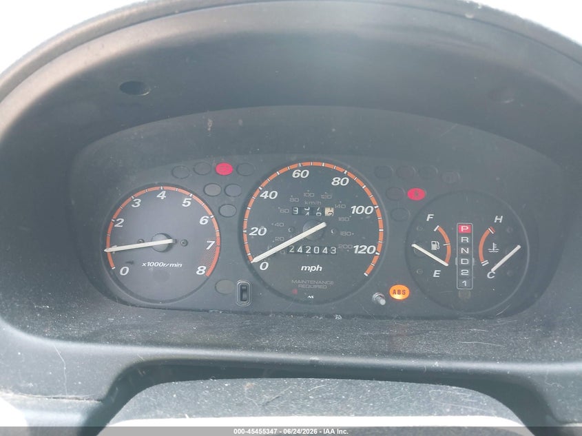 2000 Honda Cr-v VIN JHLRD1873YC041058 IAAI salvage auction — NORMAL WEAR, Original (Ohio), sold $325 on 2026-07-29 (photo 7)