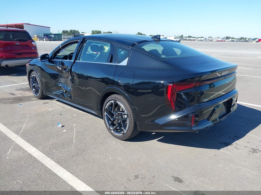 2025 Kia K4 VIN 3KPFW4DE0SE146544 IAAI salvage auction — LEFT SIDE, Salvage (California), sold $9,100 on 2026-07-30 (photo 3)