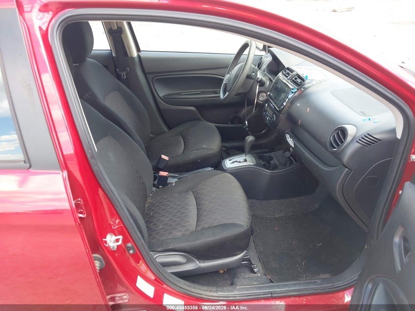 2021 Mitsubishi Mirage VIN ML32AUHJ9MH004780 IAAI salvage auction — RIGHT FRONT, Wait Title, sold $1,800 on 2026-08-02 (photo 5)