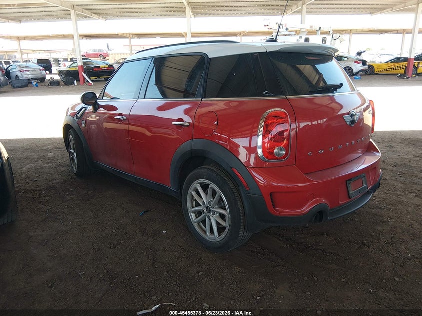 2015 Mini Countryman VIN WMWZC3C5XFWT06312 IAAI salvage auction — RIGHT FRONT, Salvage (Arizona), sold $800 on 2026-07-10 (photo 3)