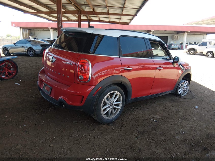 2015 Mini Countryman VIN WMWZC3C5XFWT06312 IAAI salvage auction — RIGHT FRONT, Salvage (Arizona), sold $800 on 2026-07-10 (photo 4)