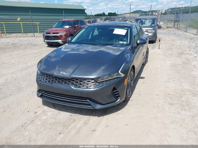 2021 Kia K5 VIN 5XXG34J22MG027184 IAAI salvage auction — LEFT REAR, Salvage (Pennsylvania), sold $4,250 on 2026-07-28 (photo 2)