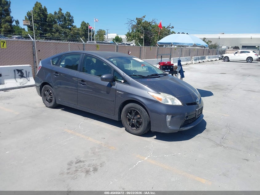 2012 Toyota Prius VIN JTDKN3DU8C1564566 IAAI salvage auction — NORMAL WEAR, Clear - Dealer Only (California), sold $3,300 on 2026-07-29 (photo 1)