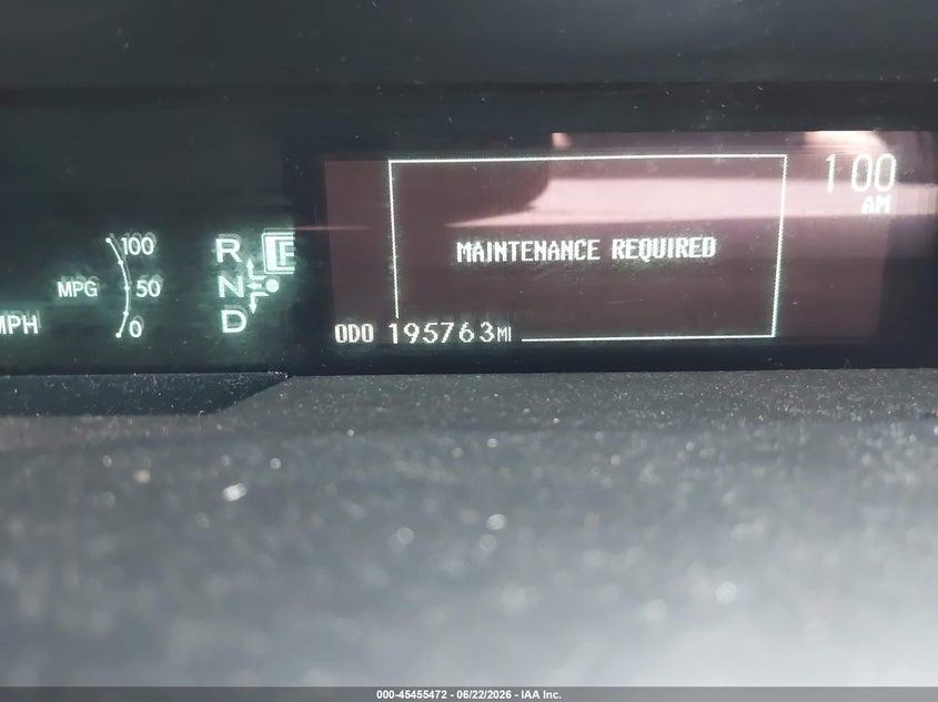 2012 Toyota Prius VIN JTDKN3DU8C1564566 IAAI salvage auction — NORMAL WEAR, Clear - Dealer Only (California), sold $3,300 on 2026-07-29 (photo 7)