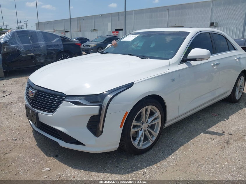 2025 Cadillac Ct4 VIN 1G6DJ5RK7S0117838 IAAI salvage auction — WATER/FLOOD, Non-Repairable (Texas), sold $8,825 on 2026-08-20 (photo 6)