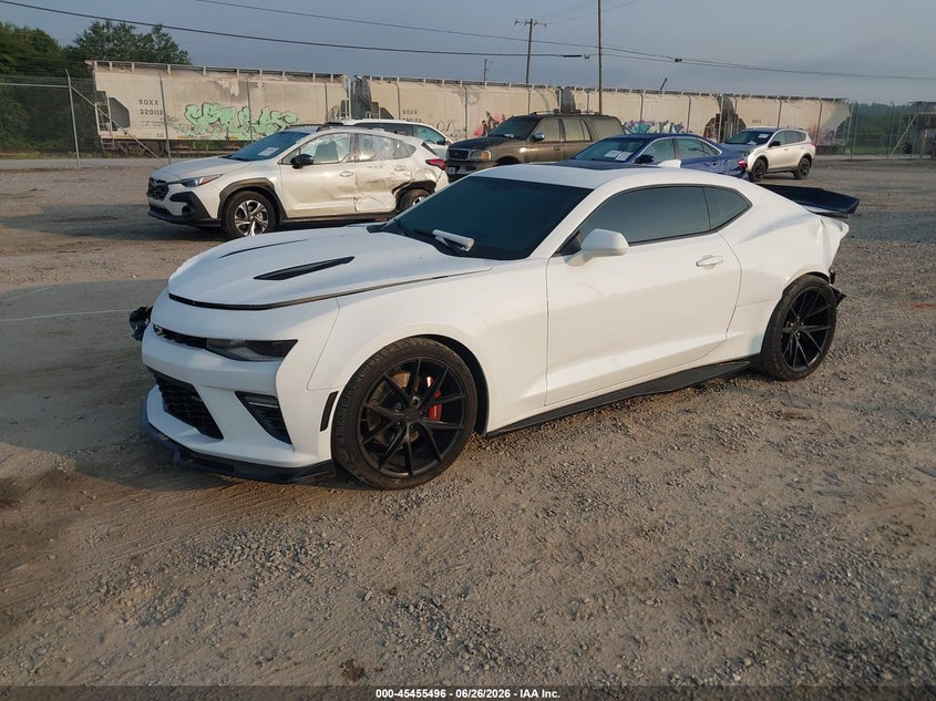 2017 Chevrolet Camaro VIN 1G1FH1R76H0102772 IAAI salvage auction — RIGHT FRONT, Salvage (North Carolina), sold $7,600 on 2026-07-31 (photo 2)