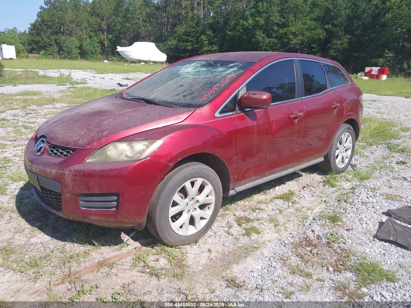 2008 Mazda Cx-7 VIN JM3ER293780174218 IAAI salvage auction — LEFT SIDE, Rebuildable (Florida), sold $25 on 2026-07-16 (photo 2)