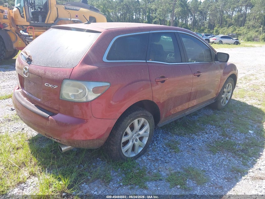 2008 Mazda Cx-7 VIN JM3ER293780174218 IAAI salvage auction — LEFT SIDE, Rebuildable (Florida), sold $25 on 2026-07-16 (photo 4)