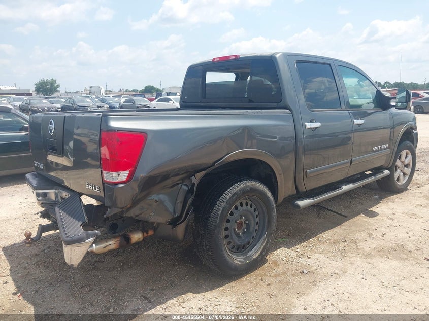 2008 Nissan TITAN VIN 1N6AA07C18N359869 IAAI salvage auction — RIGHT REAR, Nrc Lienholder Repossession Paperwork (Georgia), sold $325 on 2026-07-18 (photo 4)