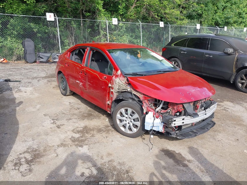 2020 Toyota Corolla VIN 5YFEPRAE3LP084325 IAAI salvage auction — FRONT END, Salvage - Greater Than 75% (Maryland), sold $3,050 on 2026-07-28 (photo 1)